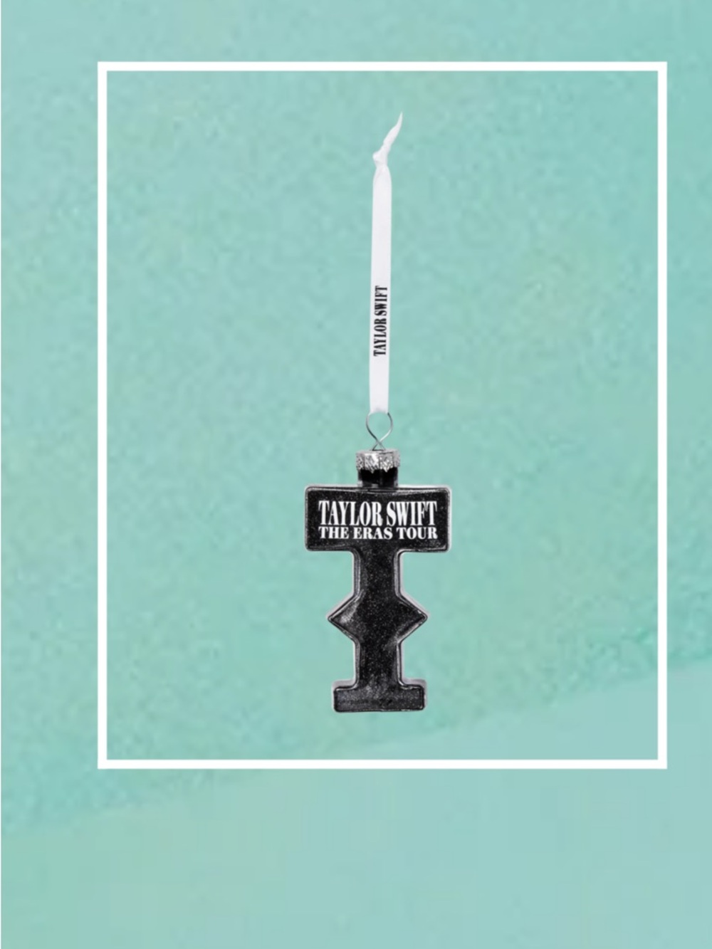 Taylor Swift Black 'The Eras Tour' Stage Ornament